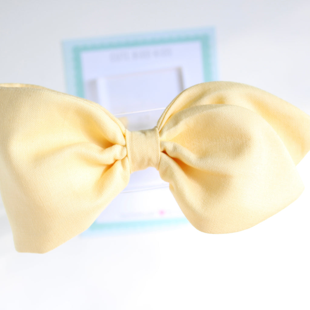 BUTTER YELLOW Beaky Headband