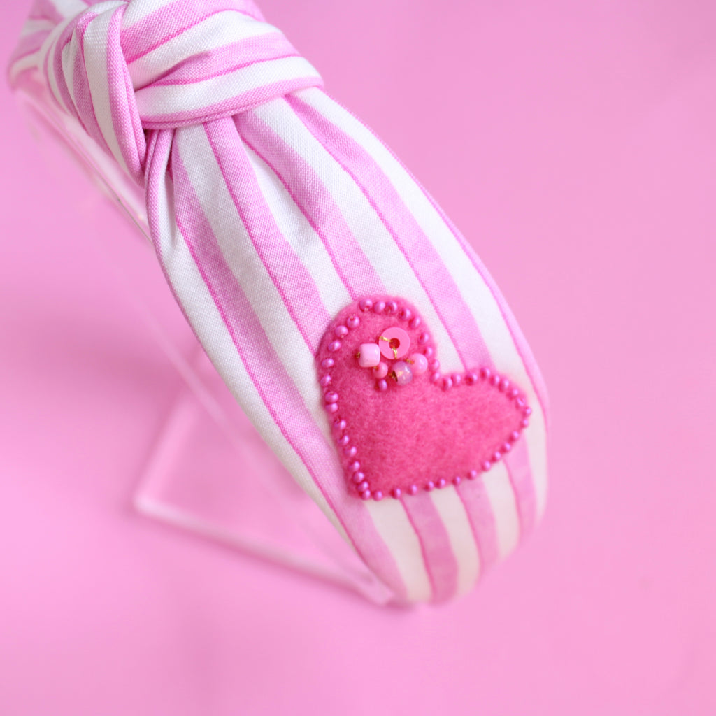 LOVE LINES Knotted Headband